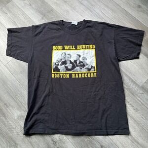 Good Will Hunting Movie Promo T-Shirt Black Size 2XL Bayside USA REPRINT